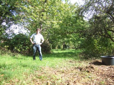 me in the garden
